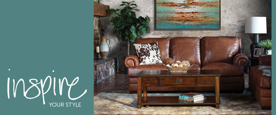 Remington Leather Living Room Collection